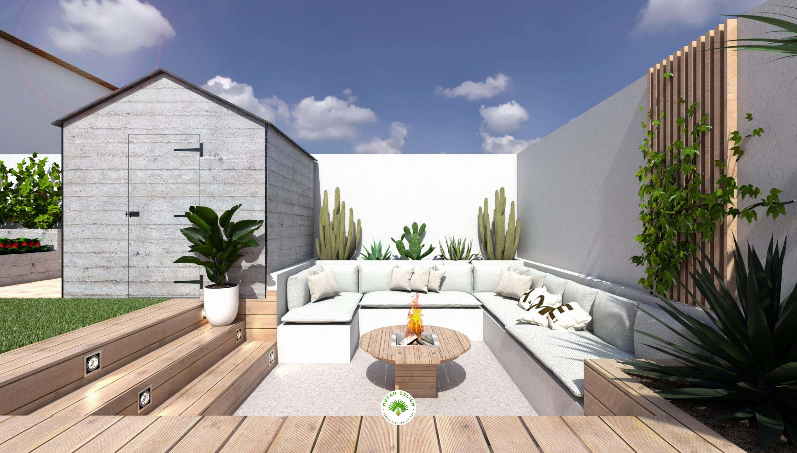 Design et conception 3D, architecte paysagiste, Sud ouest, création jardin, La Rochelle, ile de ré